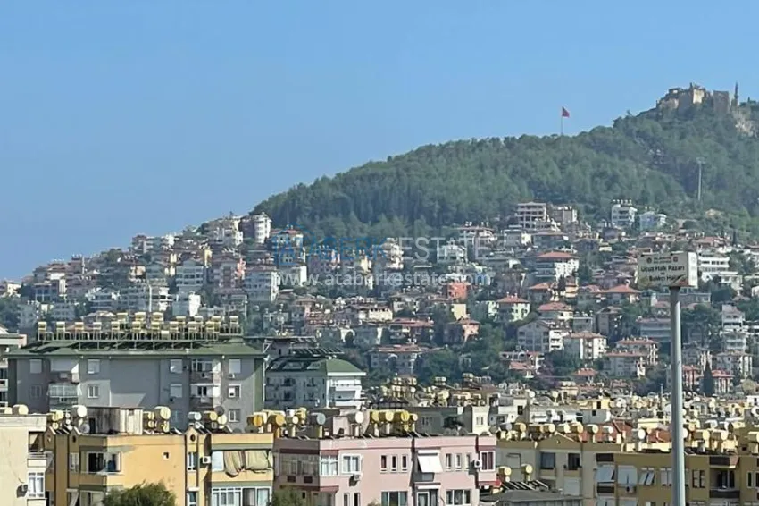 Приобрести Квартира меблированная с видом на горы в Алании - район пляжа Клеопатра 15 