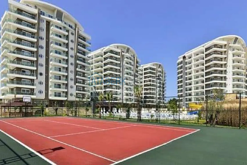 Квартира в Авсалларе в комплексе с богатой инфраструктурой с мебелью 13 