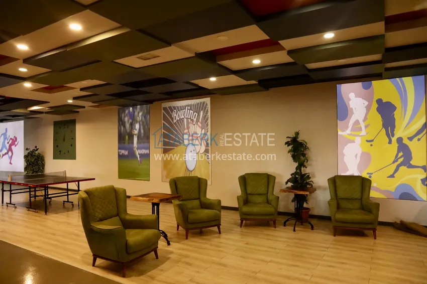 Квартира в Каргыджаке с мебелью, застекленным балконом и видом на море 15 