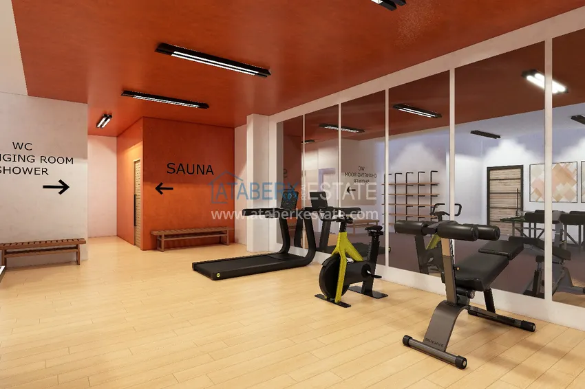 Новый инвестиционно-привлекательный проект в центре Алании, район пляжа Кейкубат 18 