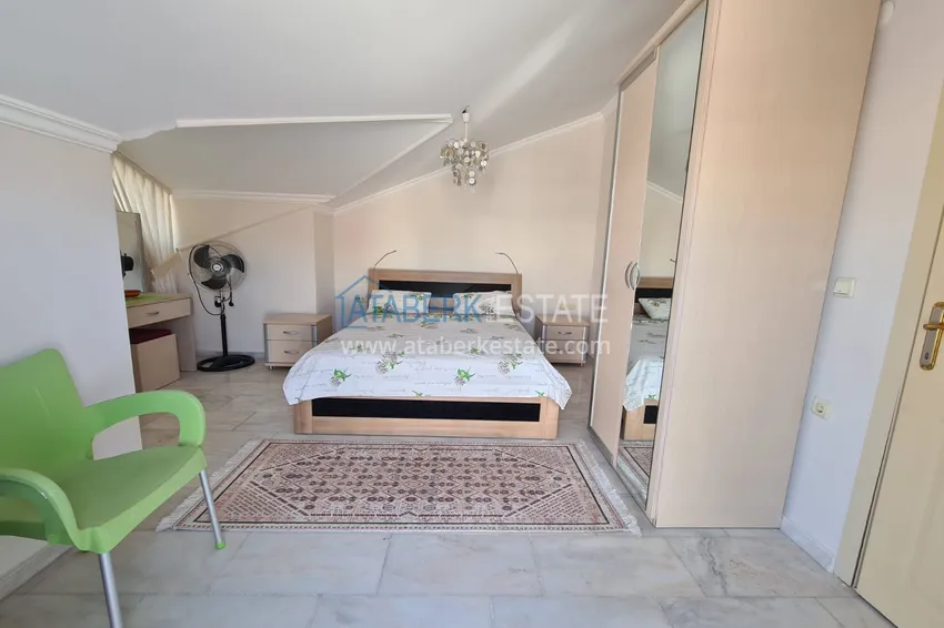 Приобрести Пентхаус -дуплекс в Оба с мебелью в уютном жилом комплексе 18 