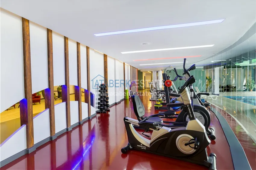 Квартира в Каргыджаке с мебелью, застекленным балконом и видом на море 16 