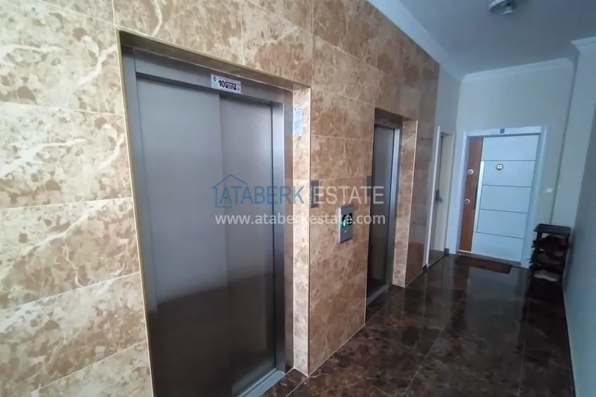 Квартира с мебелью и частичным видом на море, в Махмутларе 11 