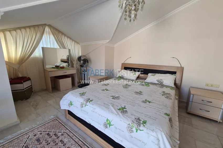 Приобрести Пентхаус -дуплекс в Оба с мебелью в уютном жилом комплексе 19 