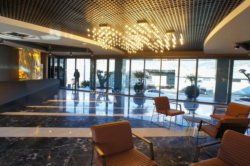 Квартира в Каргыджаке с мебелью и видом на море в резиденции на первой береговой 18 