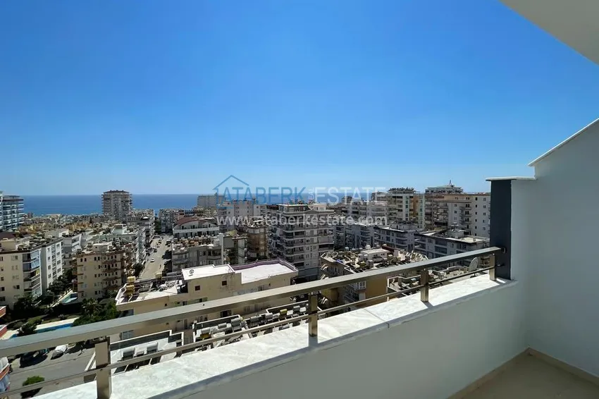 Приобрести Пентхаус-дуплекс в Махмутларе с видом на море и горы великолепное соотношение цены и качества 17