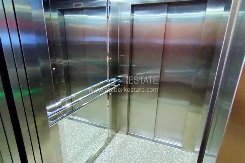 Квартира с мебелью и частичным видом на море, в Махмутларе 12 