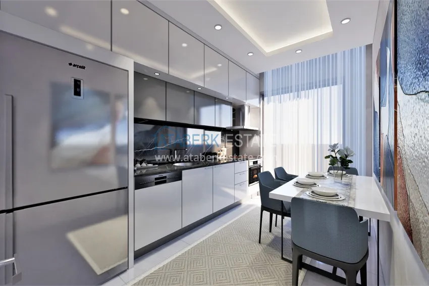 Приобрести Новый инвестиционно-привлекательный проект в центре Алании, район пляжа Кейкубат 2 