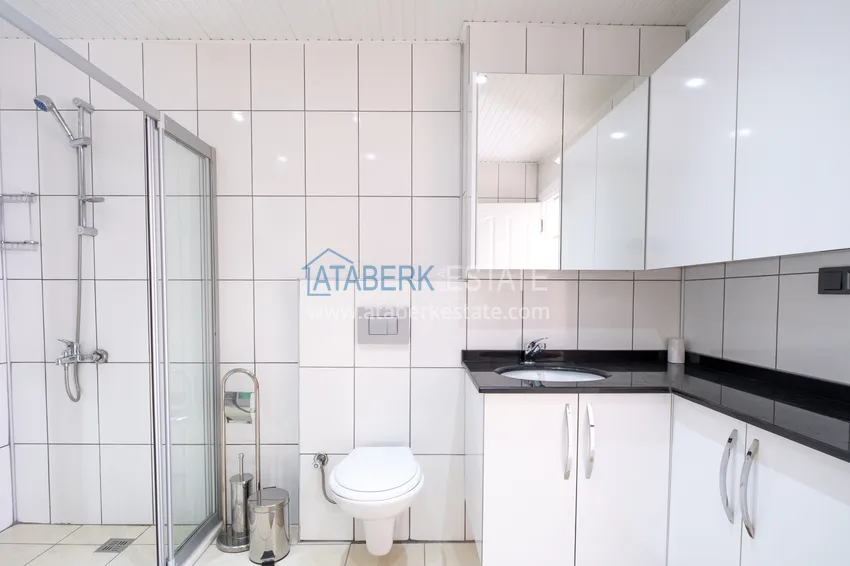 Приобрести Дуплекс в Алании район Оба меблированный рядом с морем 20