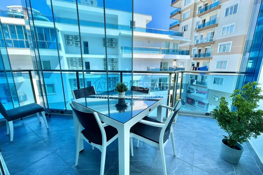 Приобрести Квартира в Махмутларе с мебелью и частичным видом на море и горы 18