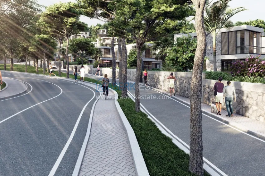 Новый проект коттеджного комплекса в Бодруме – Мугла, на первой береговой линии 19 