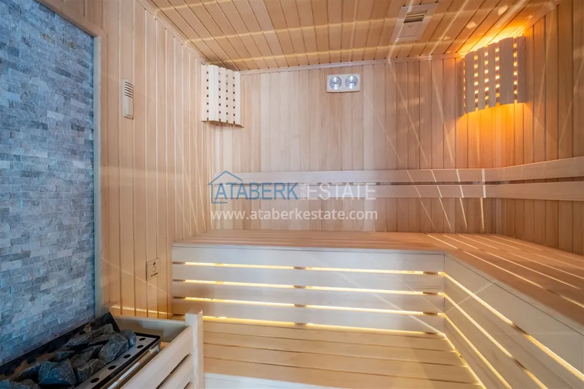 Квартира в районе Оба двухкомнатная, с новой мебелью и видом на море 18