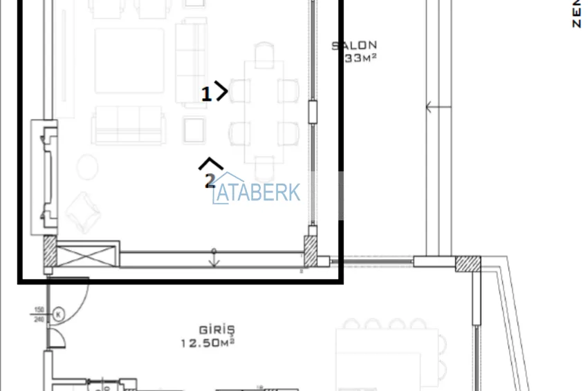 Купить дешево Эксклюзивный проект в районе Джикджилли – элитные виллы комфорт-класса 6