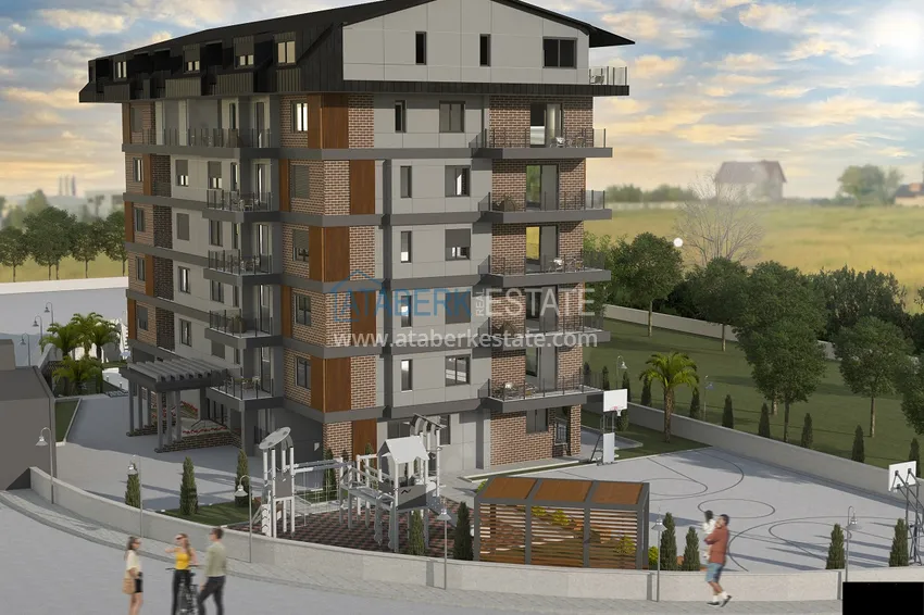 Новый проект жилого комплекса комфорт-класса в Газипаше 3 