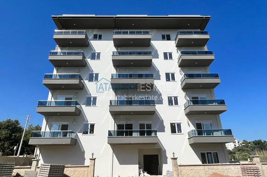 Квартира в Авсалларе в строящемся бутик- комплексе на завершающем этапе строительства 1 