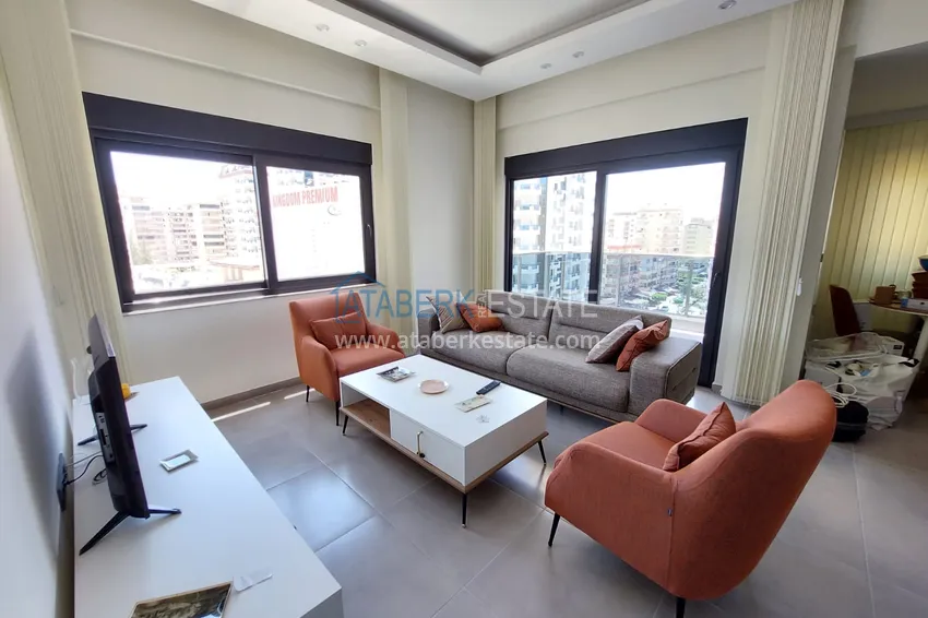 Квартира в Махмутларе в новостройке трехкомнатная с мебелью 1