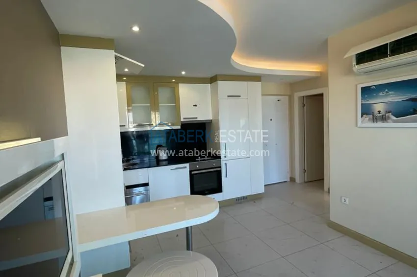 Приобрести Квартира меблированная с видом на горы в Алании - район пляжа Клеопатра 2 