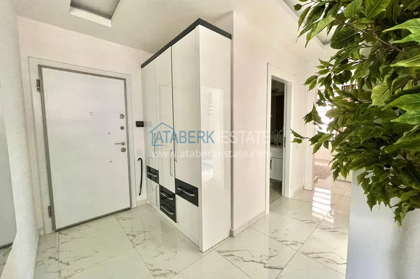 Приобрести Квартира в Махмутларе с мебелью и частичным видом на море и горы 1