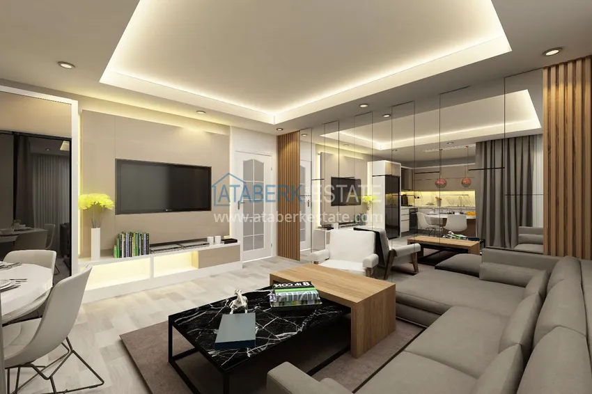 Приобрести Квартира в Анталии – Сарысу от инвестора в строящемся комплексе 1 