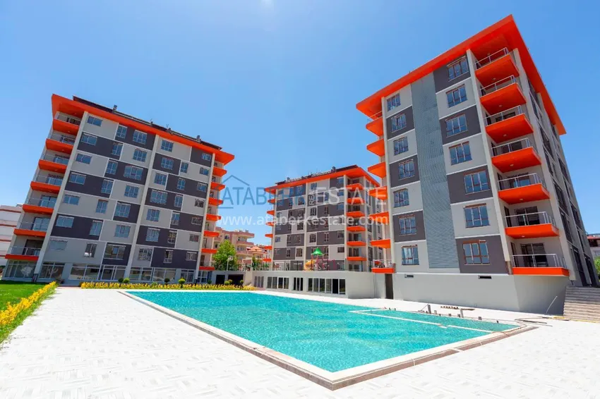 Двухуровневый пентхаус в Авсалларе с видом на море и горы 2