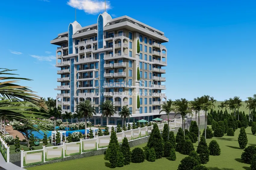 Квартира в районе Авсаллар от инвестора в строящемся комплексе 1 