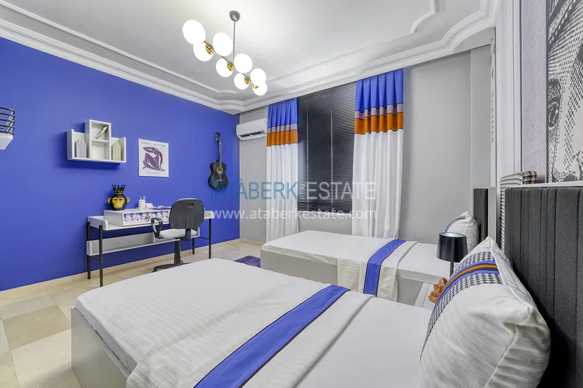Приобрести Квартира в Махмутларе с оригинальным дизайнерским интерьером и прямым видом на море 21