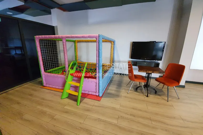 Квартира в Каргыджаке с мебелью, застекленным балконом и видом на море 21 