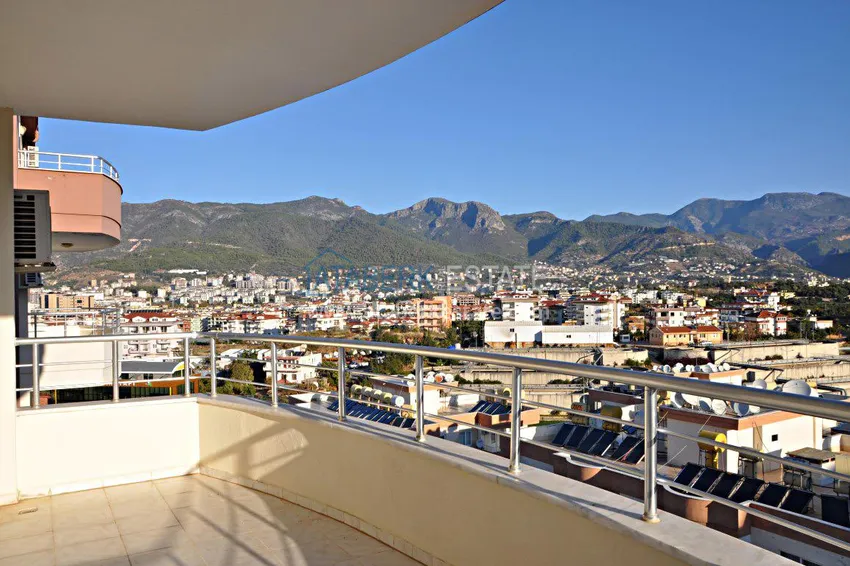 Приобрести Двухуровневый пентхаус в районе Тосмур с мебелью, видом на море и горы 22 