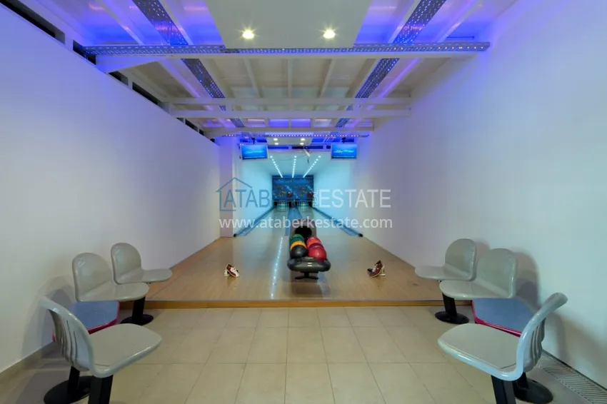 Квартира меблированная с видом на горы в Алании - район пляжа Клеопатра 28 