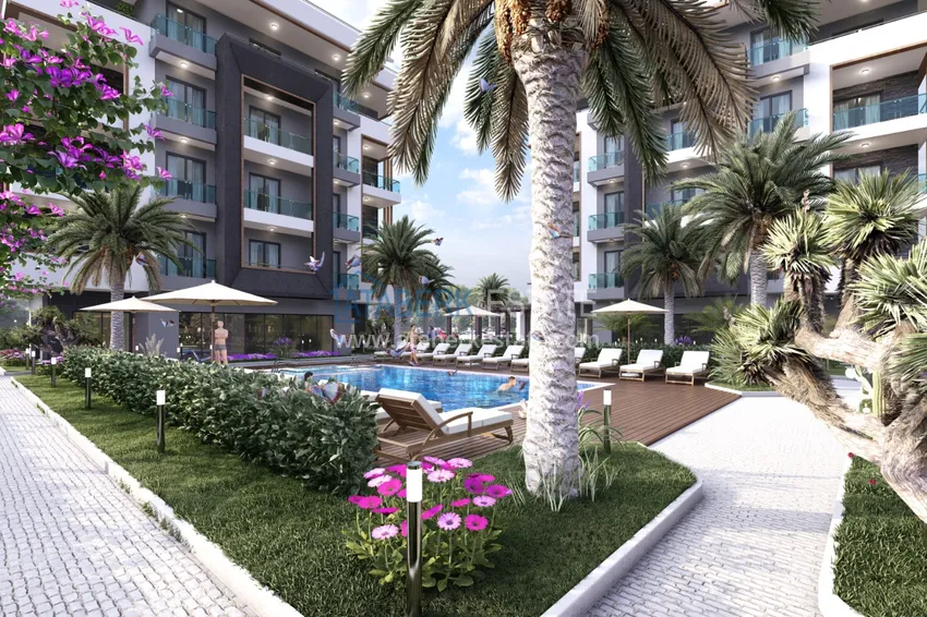 Недвижимость от застройщика в районе Оба - Алания в комплексе на этапе строительства 22 