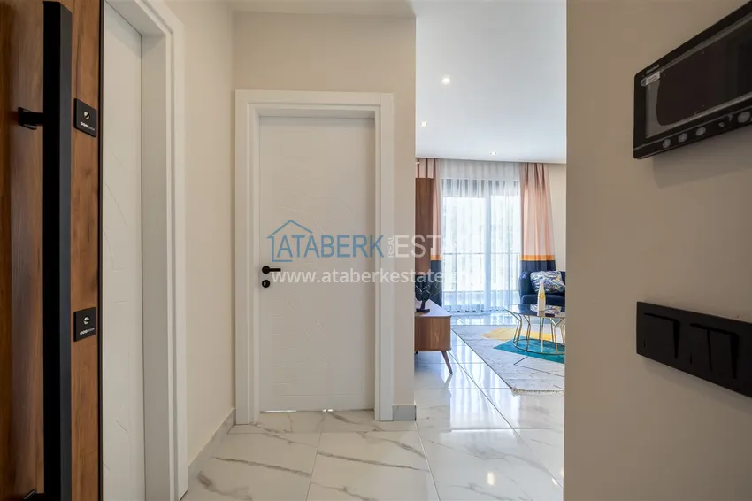 Приобрести Квартира в районе Оба двухкомнатная, с новой мебелью и видом на море 1