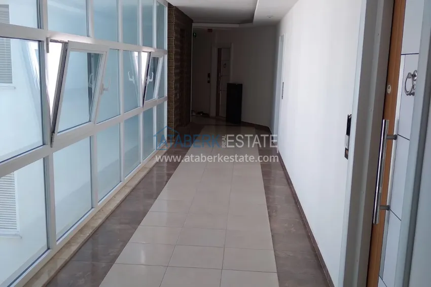 Квартира в Махмутларе с мебелью и частичным видом на море и горы 30