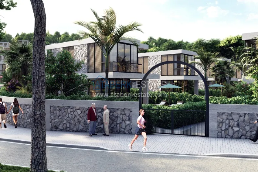 Новый проект коттеджного комплекса в Бодруме – Мугла, на первой береговой линии 23 