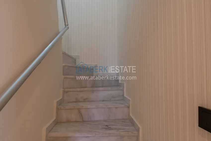 Приобрести Дуплекс в Алании район Оба меблированный рядом с морем 25