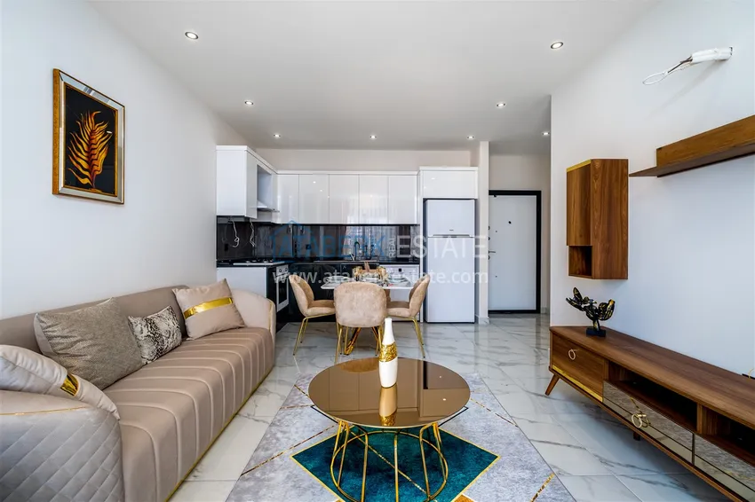 Приобрести Квартира в районе Оба двухкомнатная, с новой мебелью и видом на море 3