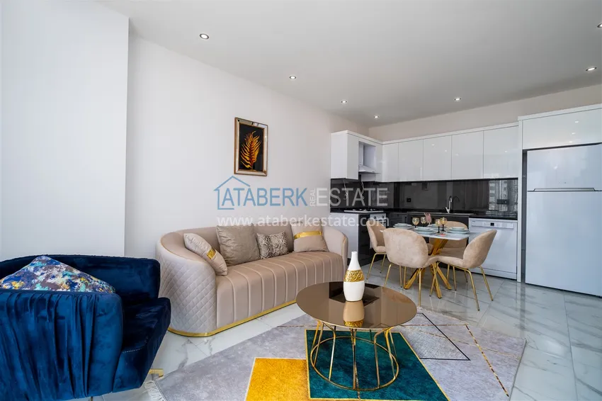 Приобрести Квартира в районе Оба двухкомнатная, с новой мебелью и видом на море 4