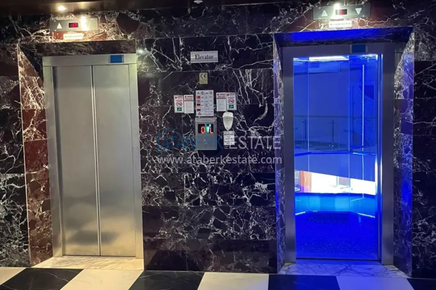 Квартира меблированная с видом на горы в Алании - район пляжа Клеопатра 31 