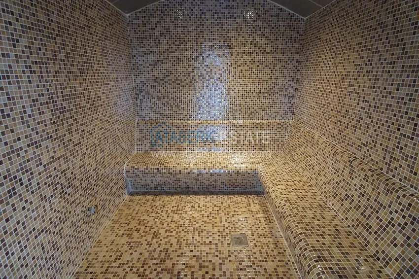 Квартира в Каргыджаке с мебелью, застекленным балконом и видом на море 26 