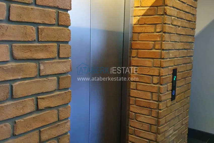 Квартира в Каргыджаке с мебелью, застекленным балконом и видом на море 28 