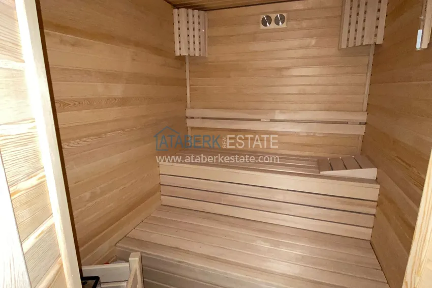 Квартира в Каргыджаке с видом на море, в комплексе на первой береговой линии 31 