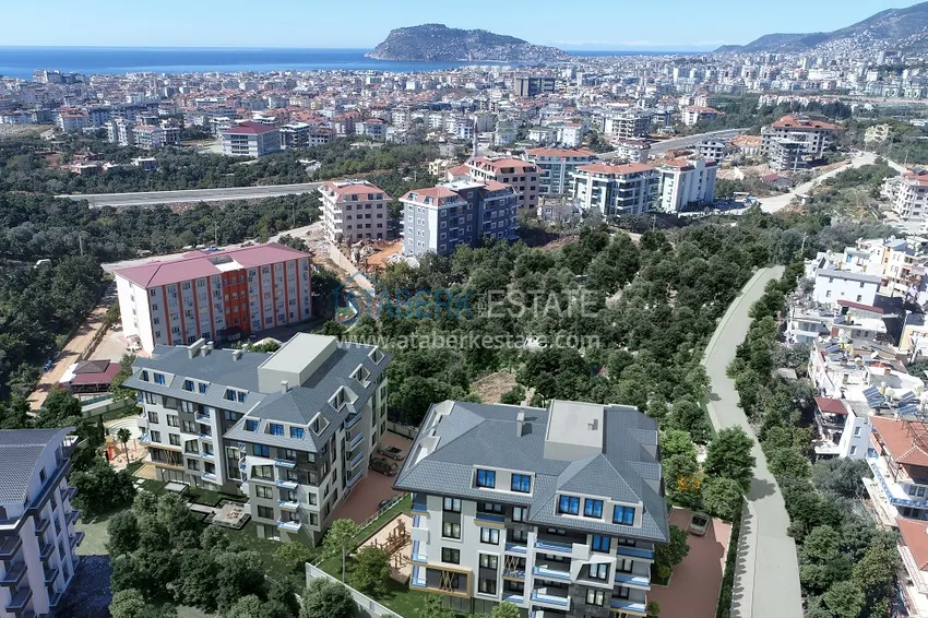 Квартиры в Оба по доступным ценам в комплексе на заключительном этапе строительства 1