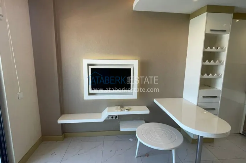 Приобрести Квартира меблированная с видом на горы в Алании - район пляжа Клеопатра 4 