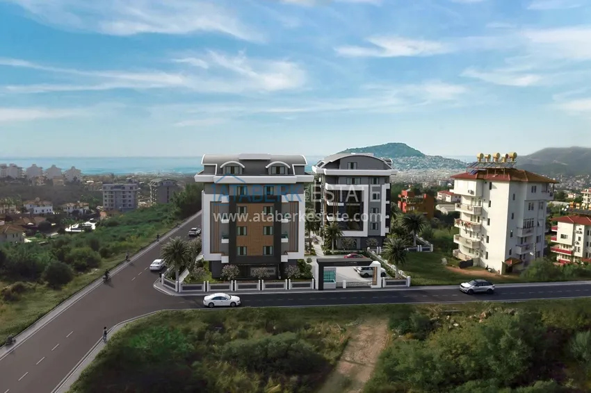 Недвижимость от застройщика в районе Оба - Алания в комплексе на этапе строительства 3 