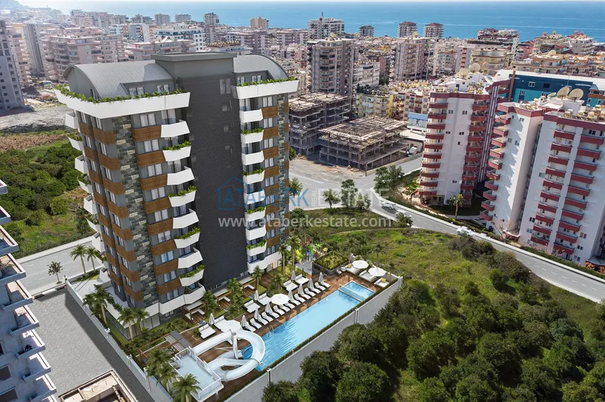 Квартира в Махмутларе от инвестора, в комплексе на этапе строительства 1 