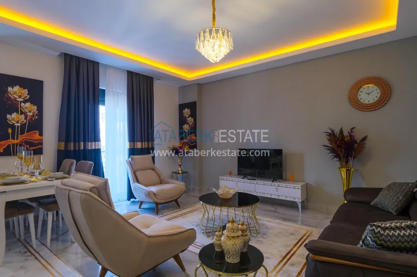 Приобрести Квартира в Махмутларе с новой мебелью, в молодом элитном комплексе 2 