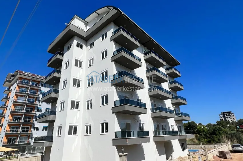 Квартира в Авсалларе в строящемся бутик- комплексе на завершающем этапе строительства 2 