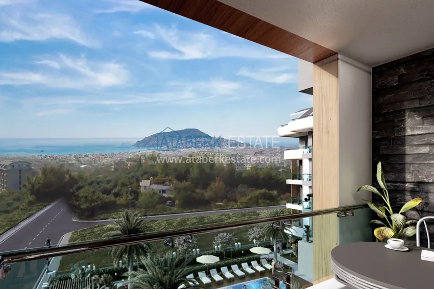 Недвижимость от застройщика в районе Оба - Алания в комплексе на этапе строительства 30 