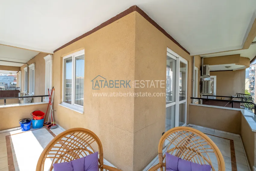 Приобрести Дуплекс в Алании район Оба меблированный рядом с морем 32