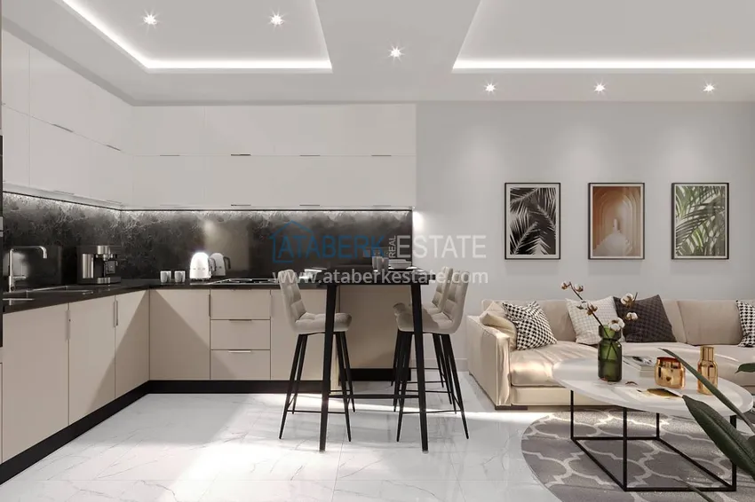 Приобрести Квартиры в Махмутларе от инвестора в строящемся бутик-комплексе 4