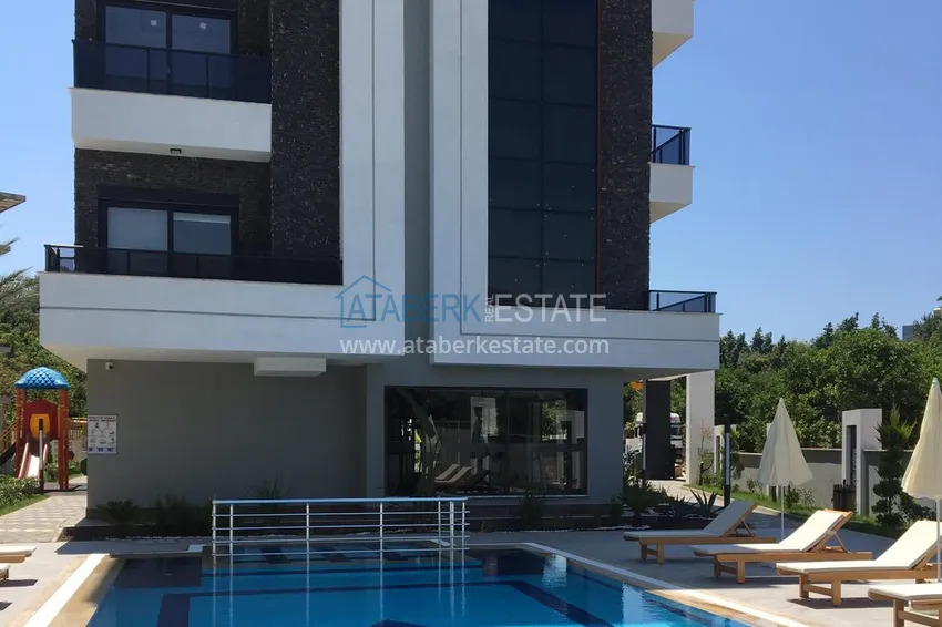 Квартира в Алании район Оба двухкомнатная в новостройке 3 